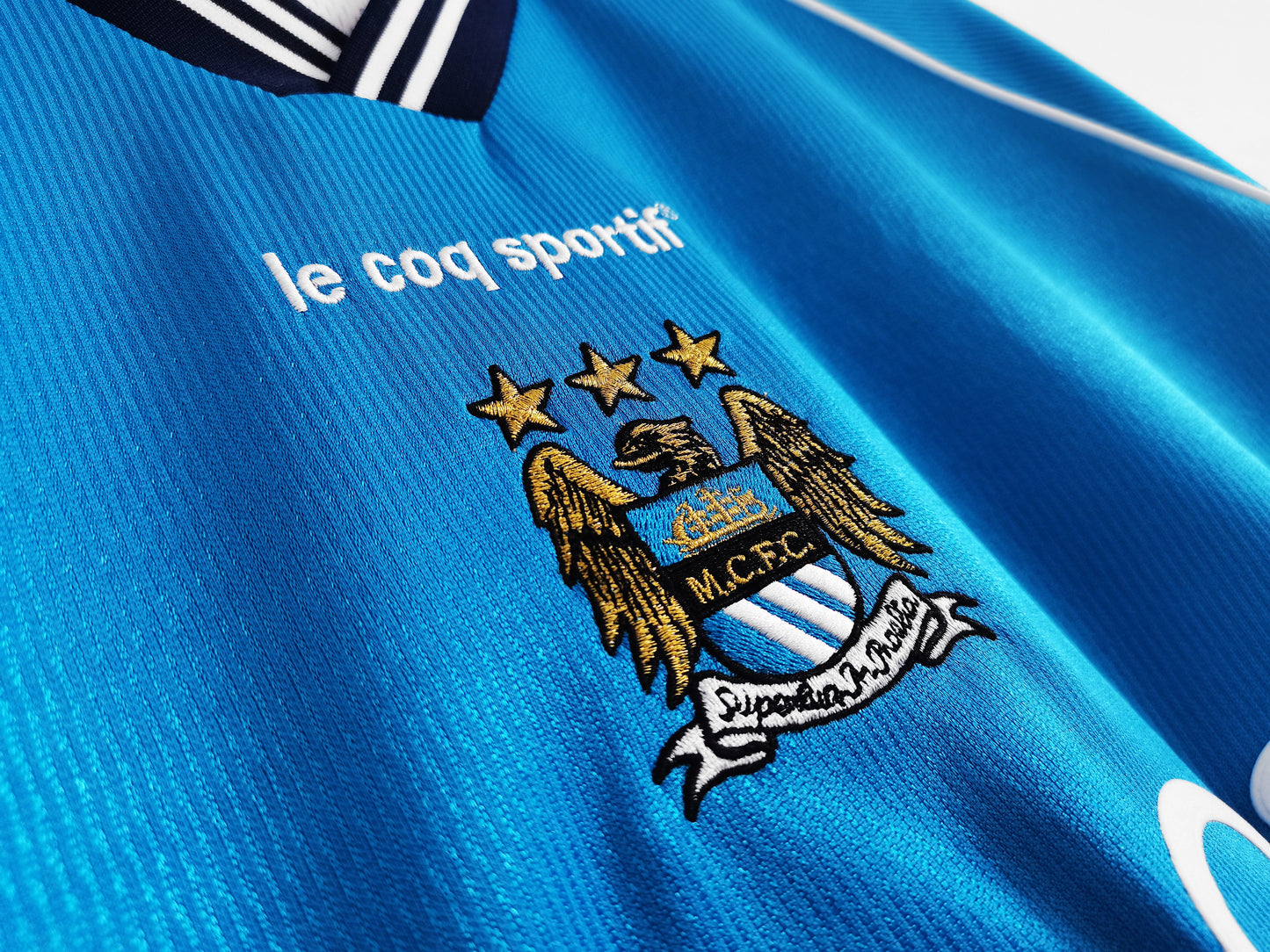 Manchester City 1999/01 Retro Home T-Shirt