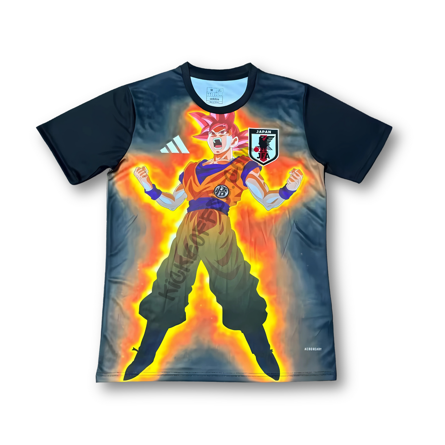 Camisola Especial Goku Flame
