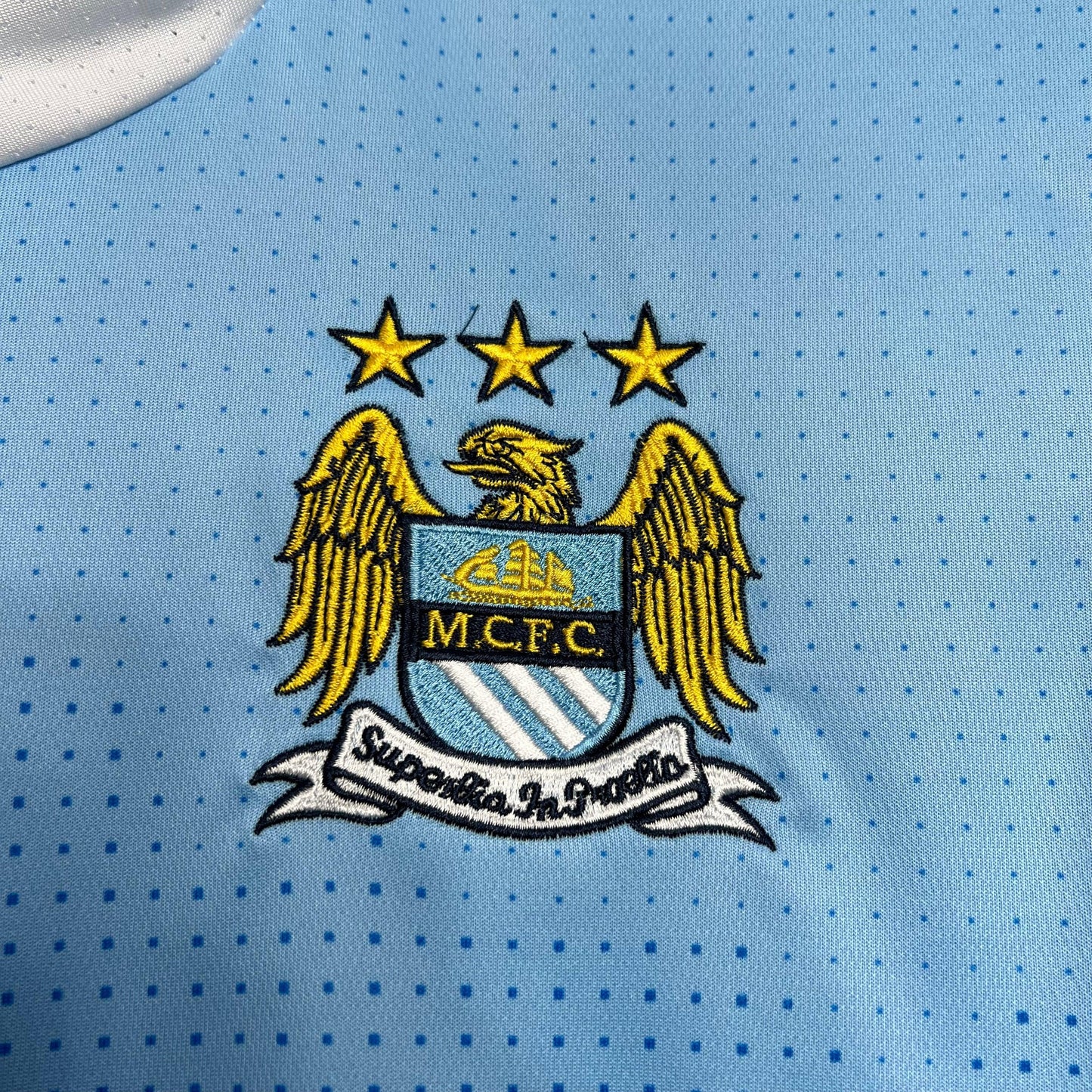 Manchester City 2011/12 Retro Home T-Shirt