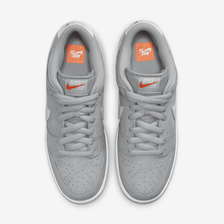 Nike SB Dunk Low Pro ISO Orange Label Wolf Gray Gum