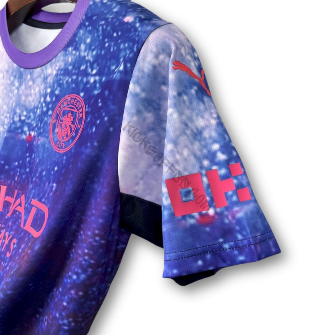 Purple concept Manchester City T-shirt