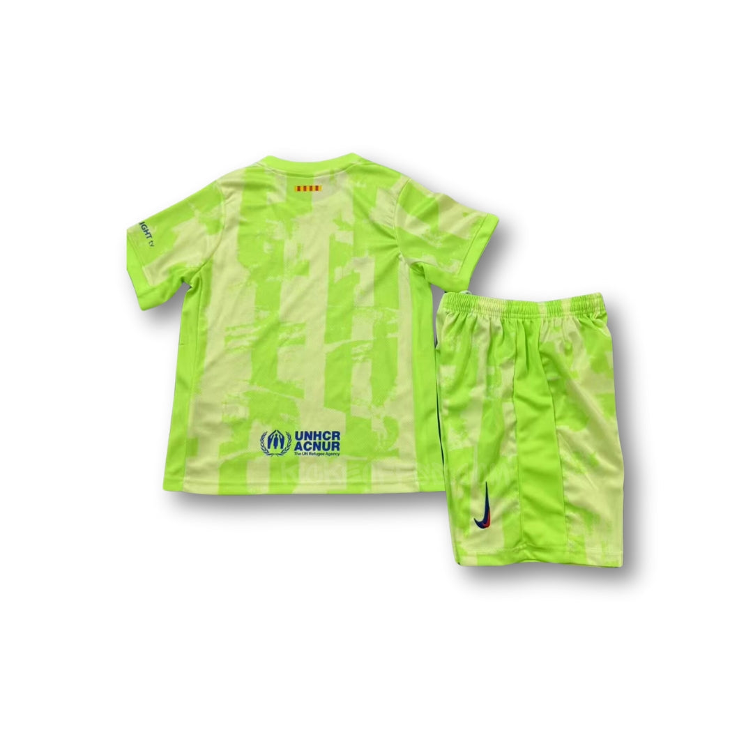 Travis Scott X Barcelona 3RD 24/25 - Kit Criança