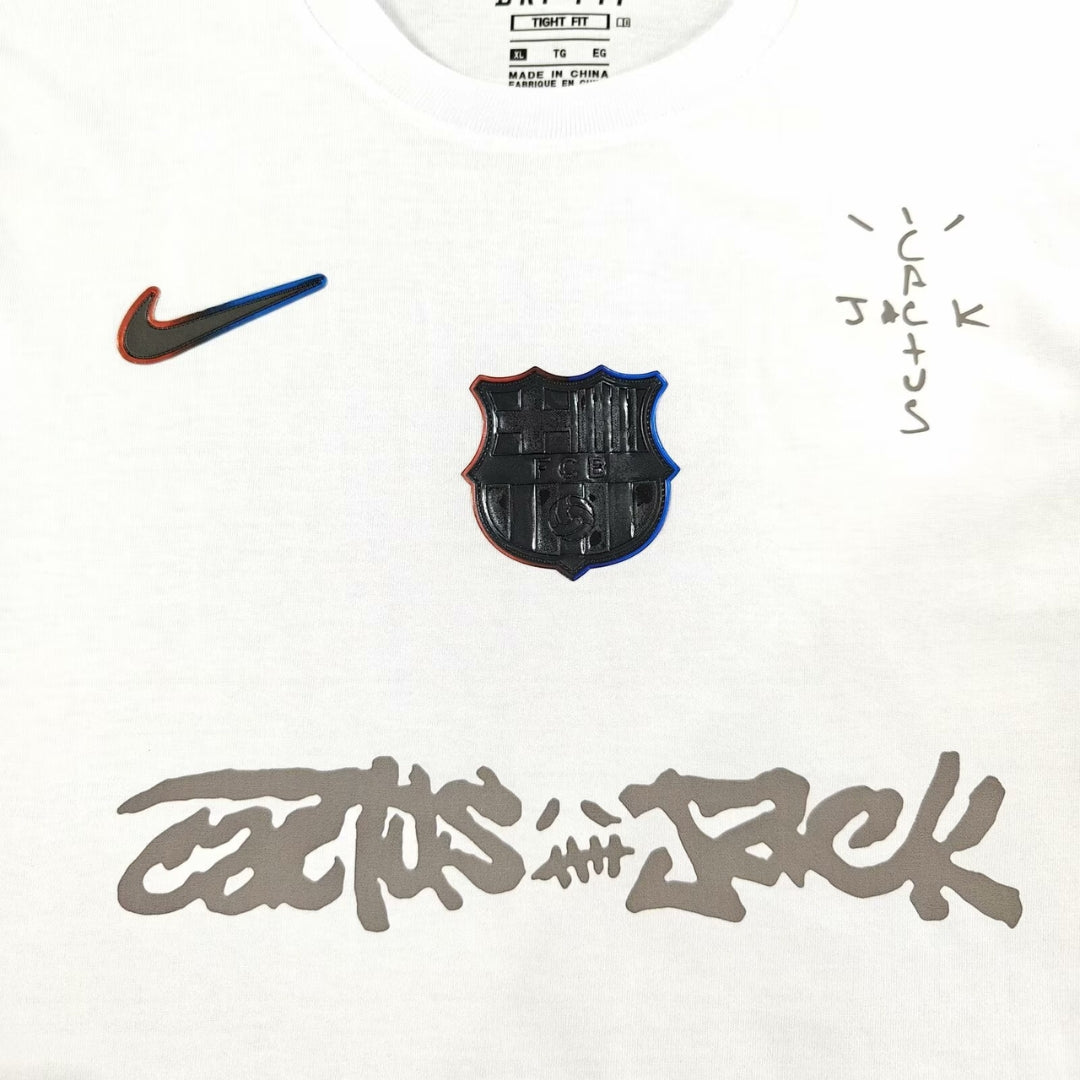 Travis Scott X Barcelona Home T-Shirt 25/26