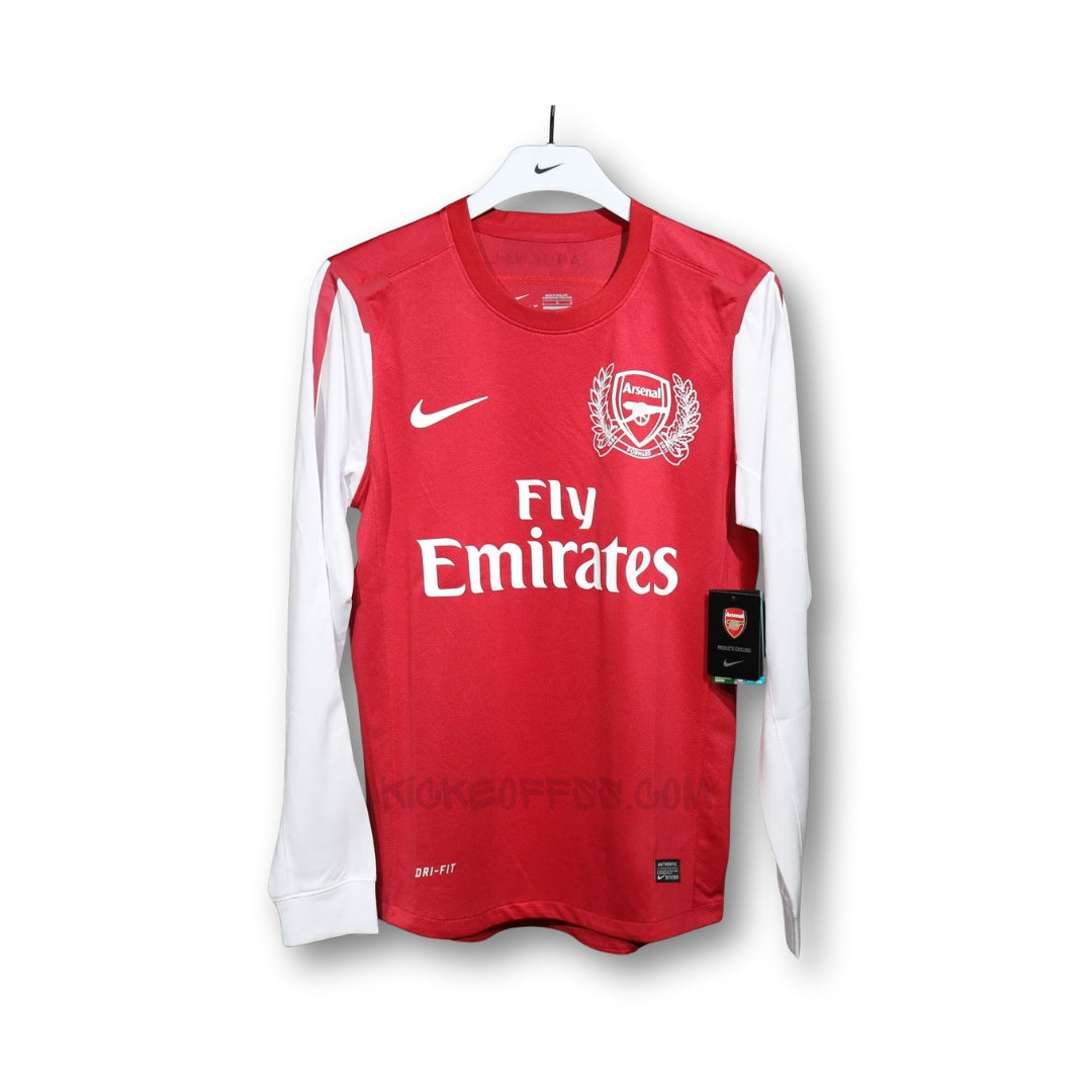 Arsenal Home Retro Long Sleeves T-Shirt 11/12