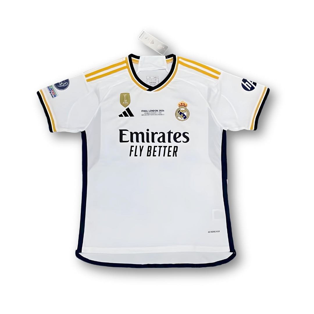 T-shirt domicile complet Real Madrid Champions 23/24