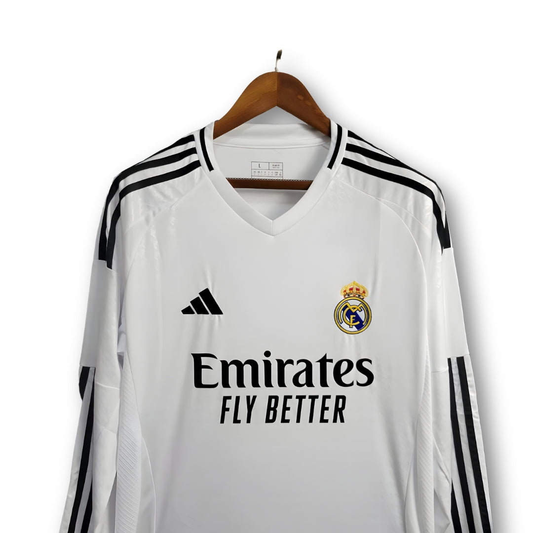 Real Madrid Home Long Sleeves 24/25 T-shirt