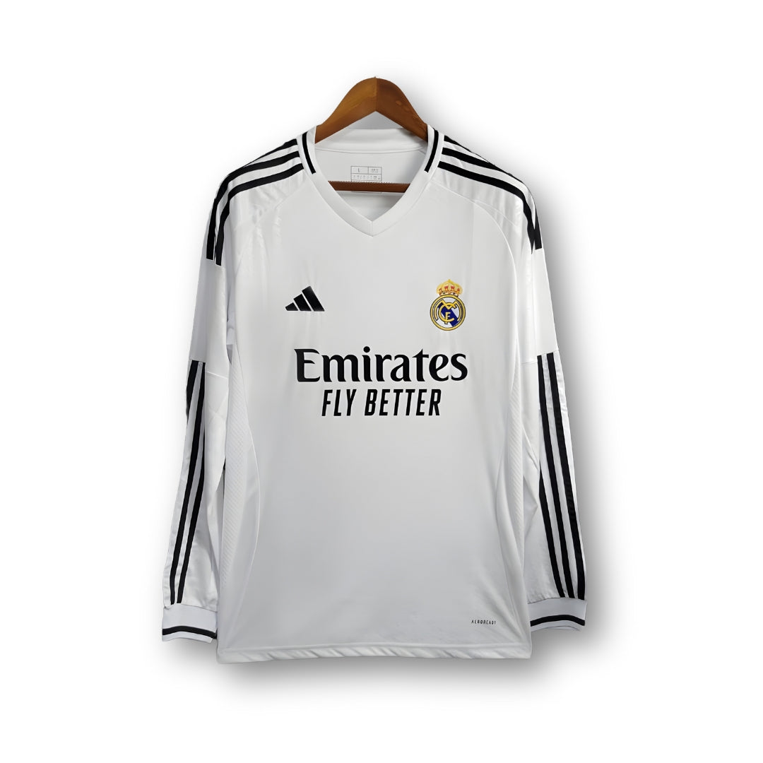 Real Madrid Home Long Sleeves 24/25 T-shirt