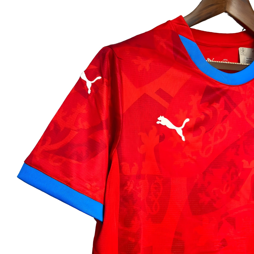 Czech Republic Home Euro 2024 T-shirt