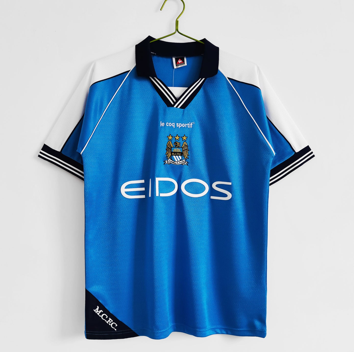 Manchester City 1999/01 Retro Home T-Shirt