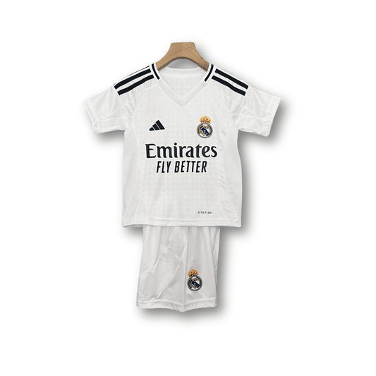 Real Madrid Principal 24/25 - Kit Criança