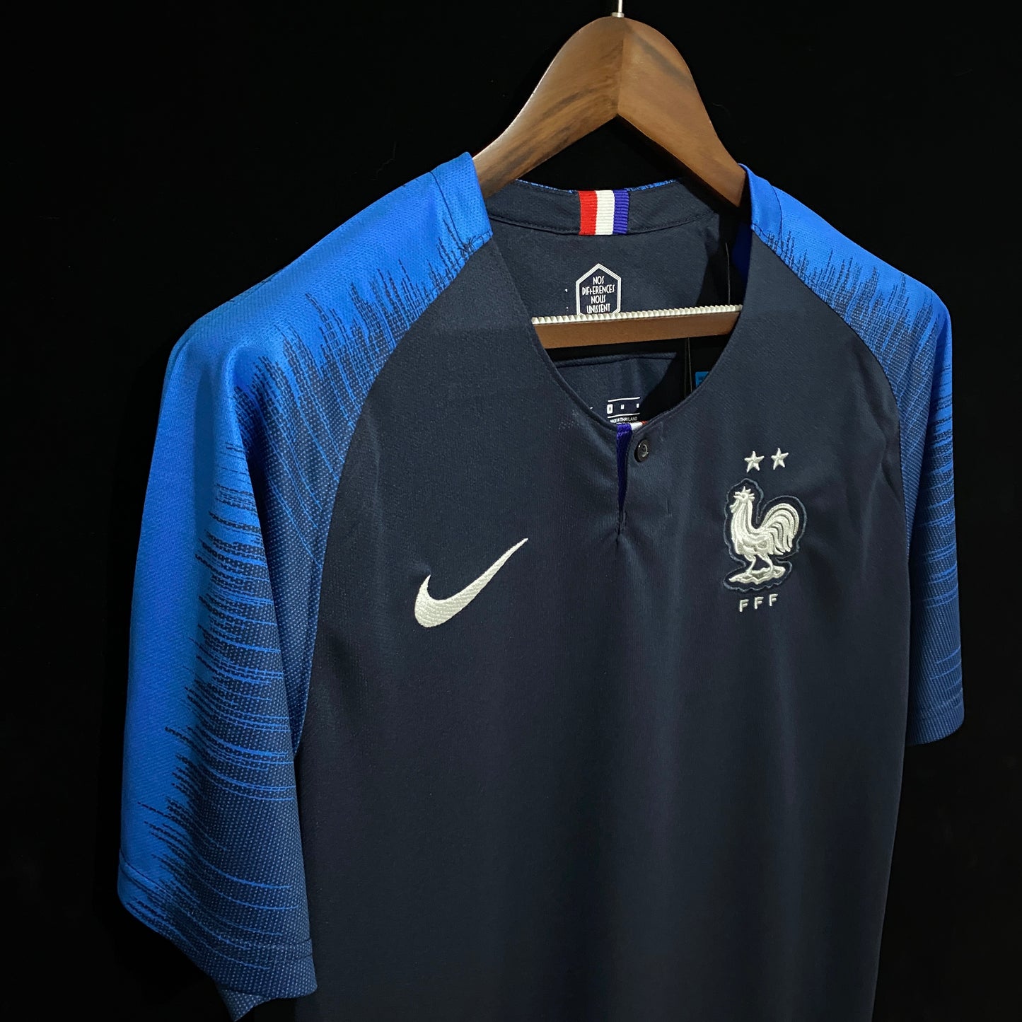 Camisola Retro França 2018