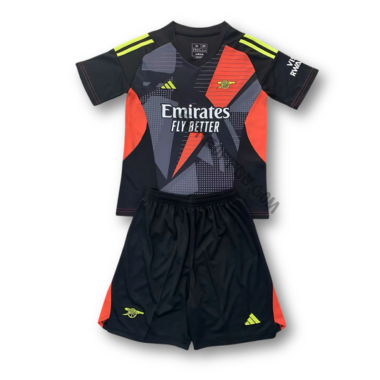 Kit de gardien de but d'Arsenal pour enfants 24/25