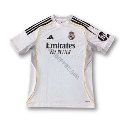 Real Madrid Home T-Shirt 25/26 LEAK