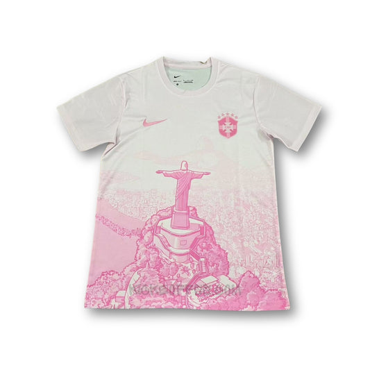 T-Shirt Cristo Redentor Pink Brasil 2025