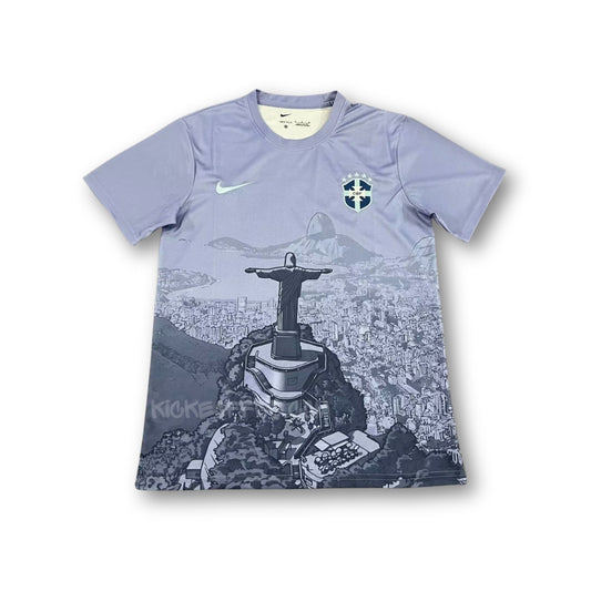 T-Shirt Cristo Redentor Grey Brasil 2025