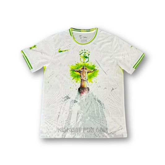T-Shirt Cristo Redentor White Brasil 2025