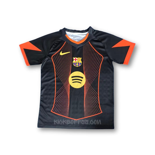 Total 90 Black & Orange Barcelona T-Shirt 25/26