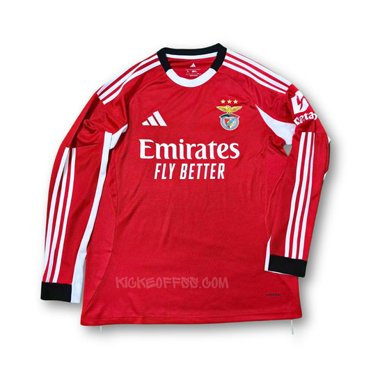 T-Shirt Principal Benfica 25/26 Manga Comprida