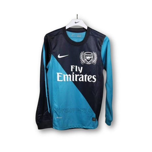 T-Shirt Retro Alternativa Arsenal 11/12 Manga Comprida
