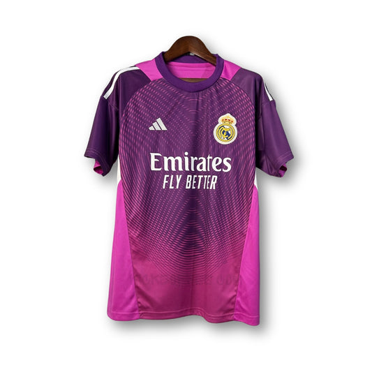 GoalKeeper Purple Real Madrid T-Shirt 25/26 