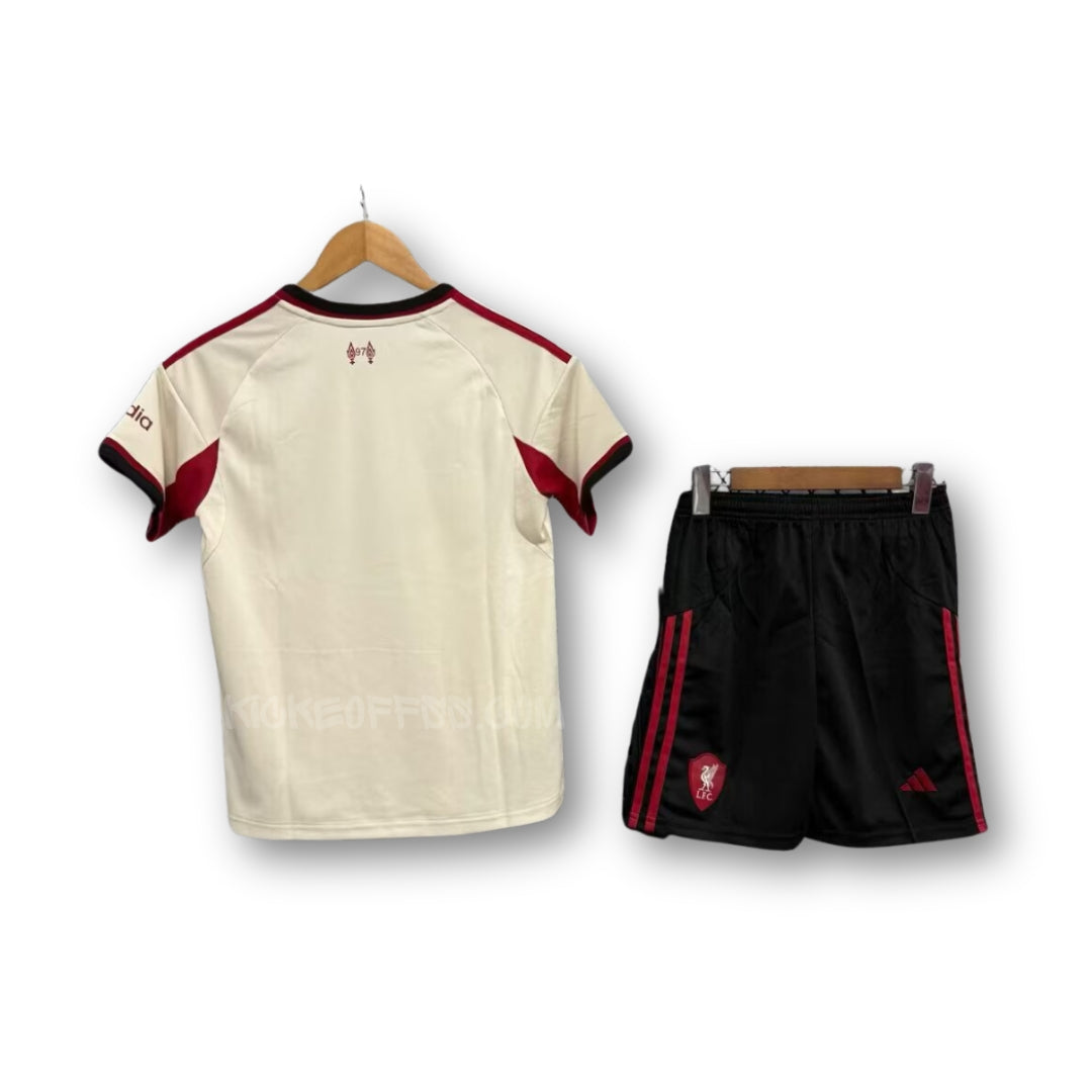 Liverpool Alternativo 25/26 - Kit Criança
