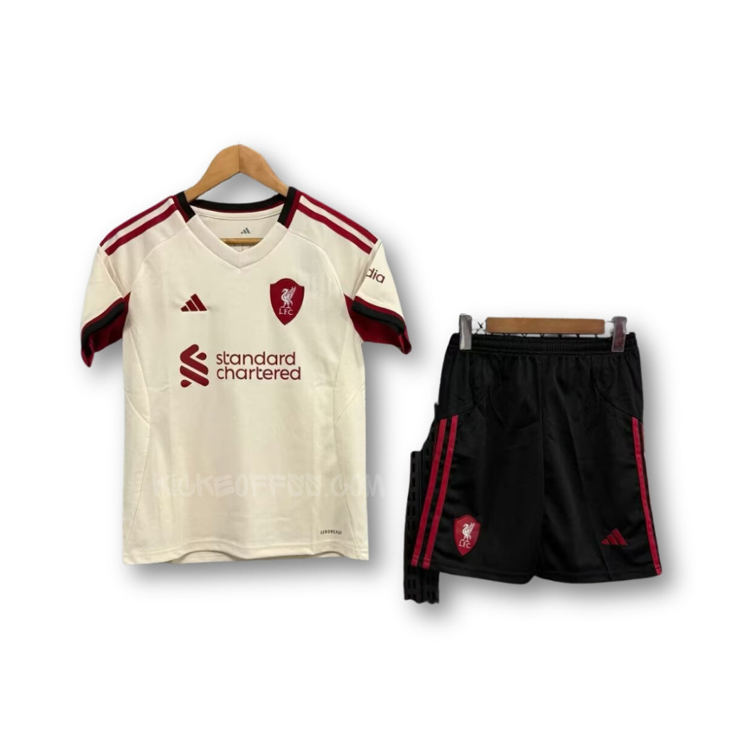 Liverpool Alternativo 25/26 - Kit Criança