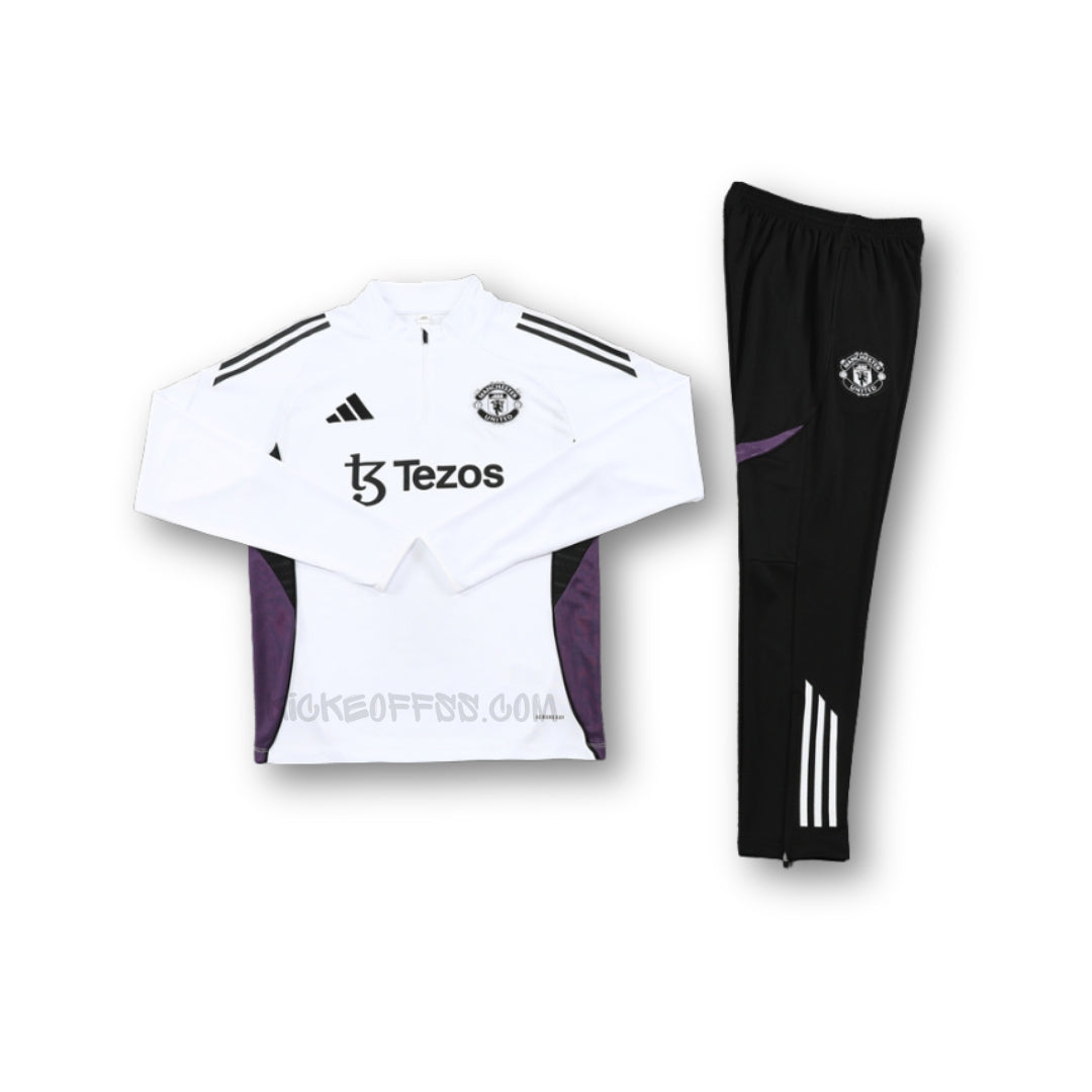 Fato de Treino Branco Manchester United 25/26
