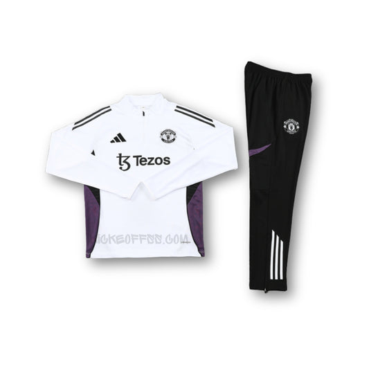 Fato de Treino Branco Manchester United 25/26