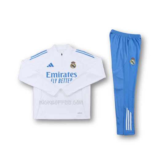 Fato de Treino Branco Real Madrid 25/26