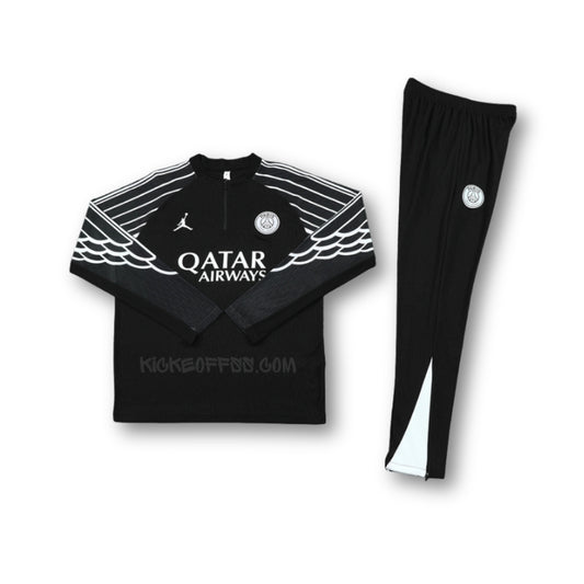 Fato de Treino Preto Jordan&PSG 25/26
