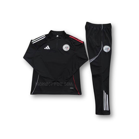 Fato de Treino Preto Ajax 25/26