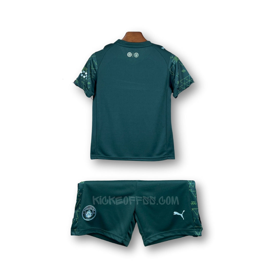 Manchester City 4TH 25/26 - Kit Criança