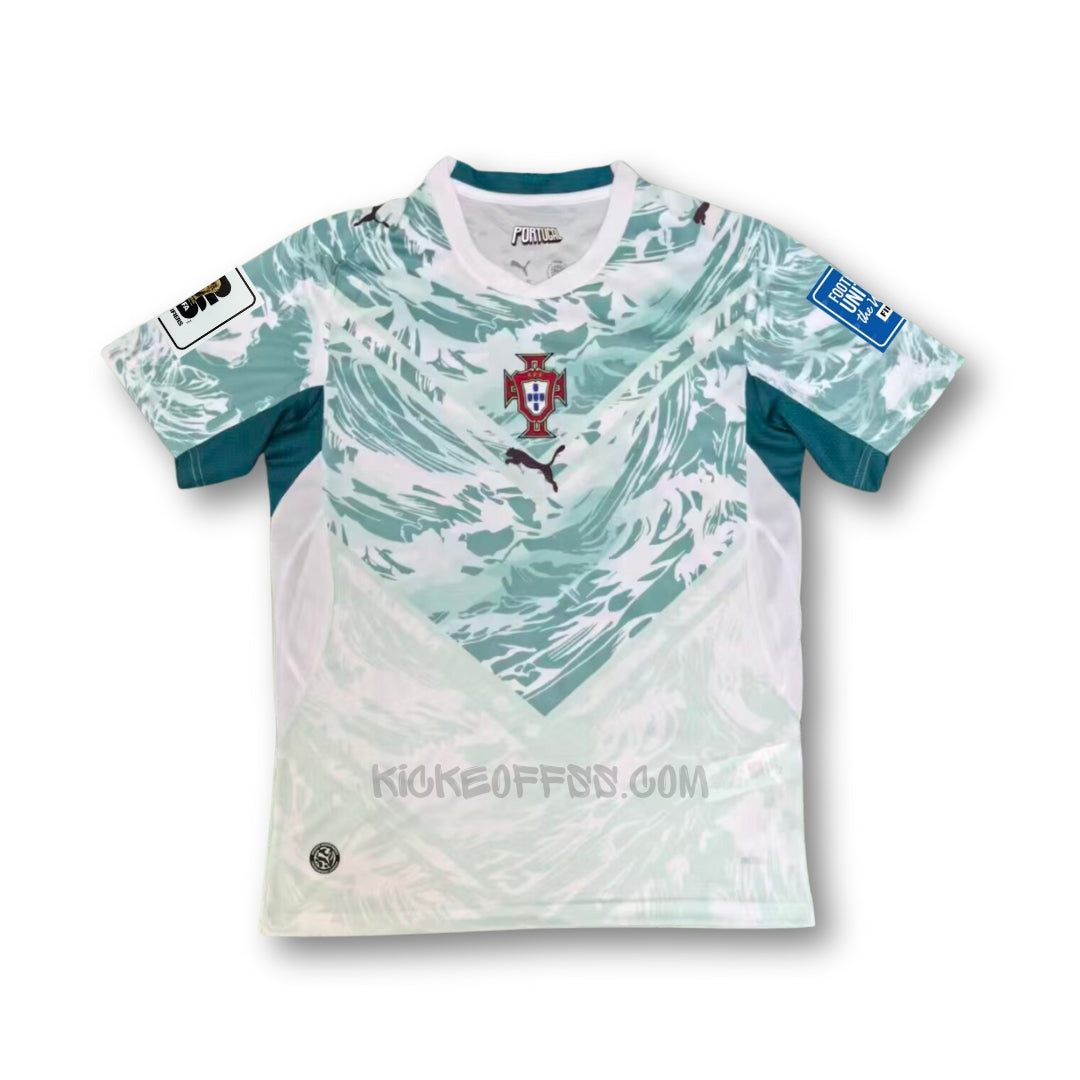 T-Shirt Alternativa Portugal Full Patch Mundial 2026