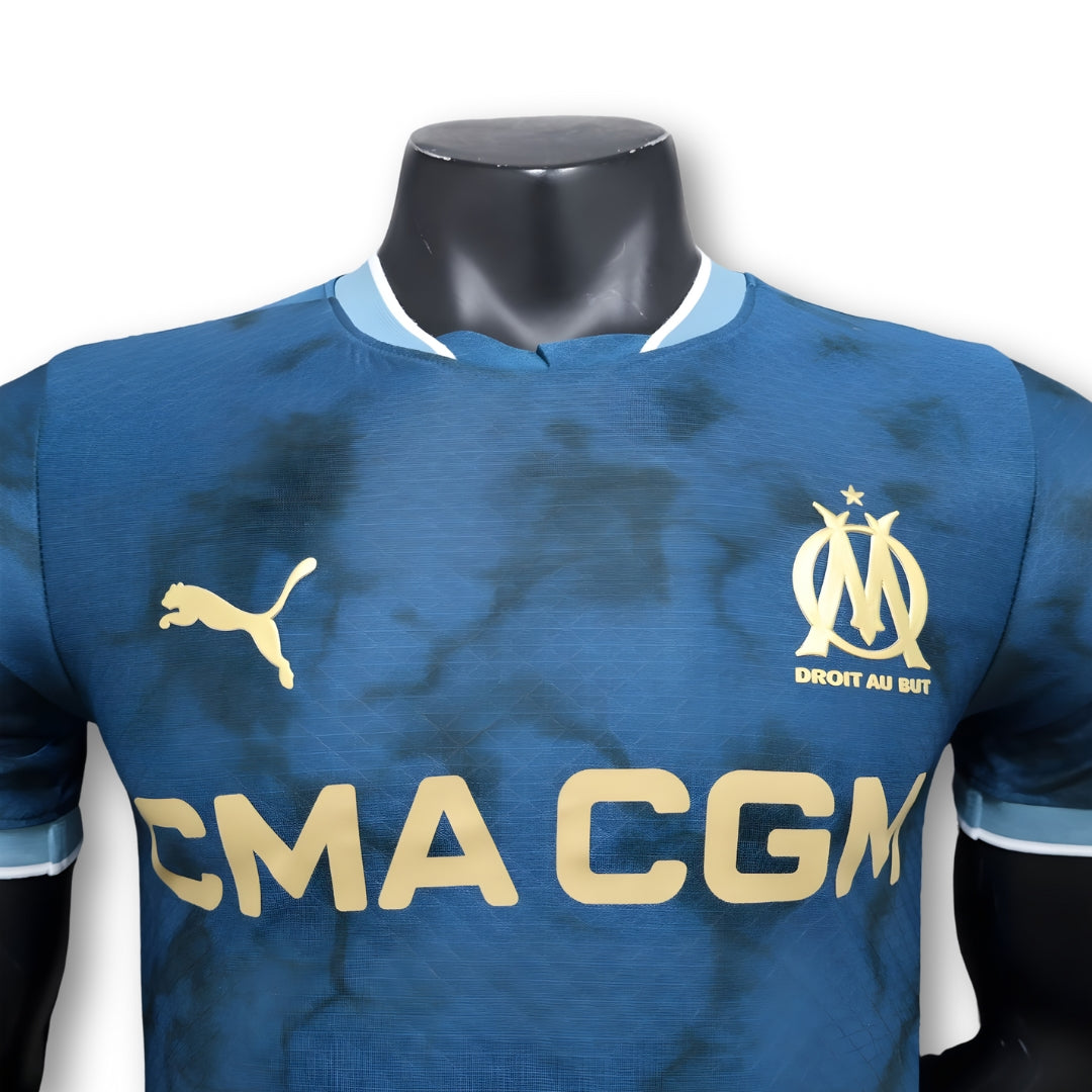 T-Shirt Olympique de Marseille Alternativa 24/25 Jogador