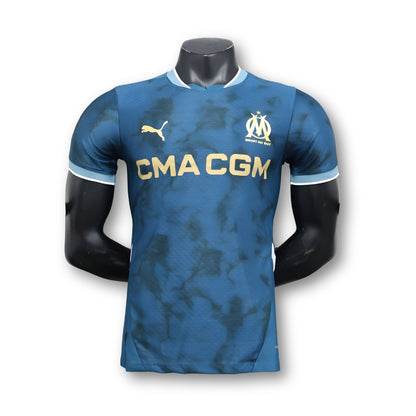 T-Shirt Olympique de Marseille Alternativa 24/25 Jogador